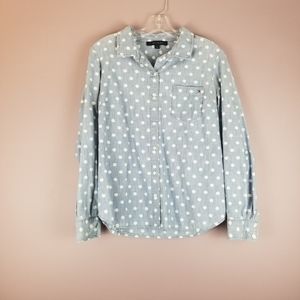 Tommy Hilfiger Button Up Polka-dot Shirt